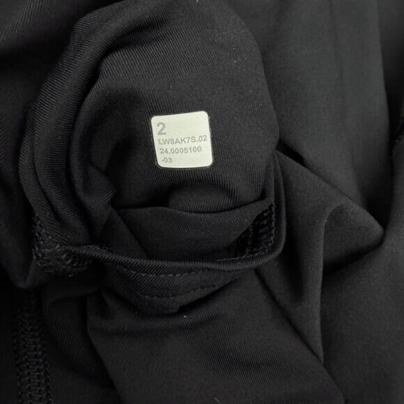 LULULEMON Lightweight High-Rise Tennis Skirt Size 2 Black - Picture 6 of 6